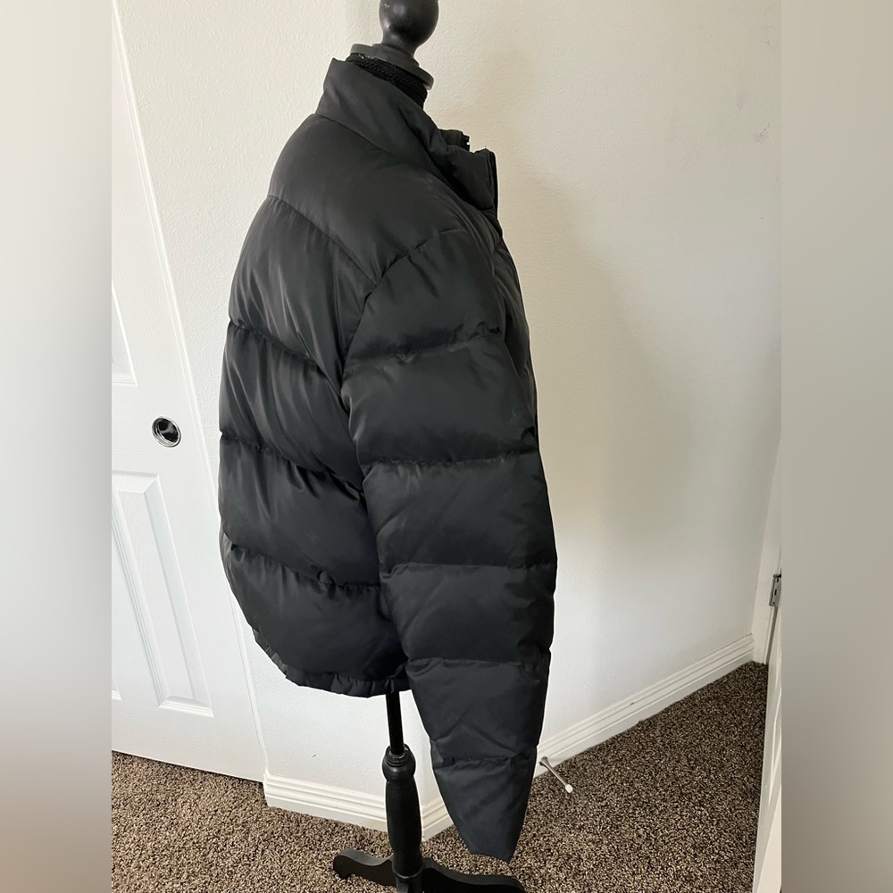 Athletech Black Puffer Jacket Women’s Large Winter Coat - Picture 2 of 9